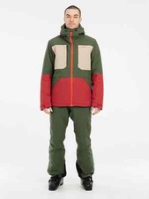 Protest Tenstone Ski Snowboard Jacke Herren Barn Red (rot/beige)