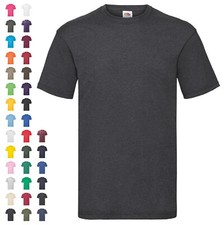 Fruit of the Loom T-Shirt Valueweight T Herren Rundhals Baumwolle Basic Shirt