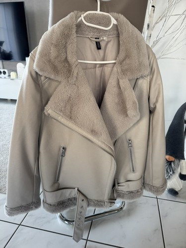 Jacke wintermantel creme - h&m,