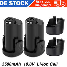 2x 3.5Ah Akku Für Bosch BAT411 Li-ion GSR GDR GSA GSB GMF BAT412 GWI 10.8 V-Li