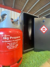 6kg Gasflaschenspind Tresor Rem Tür Aufbewahrung GL-04