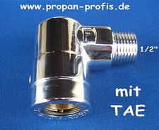 Allgassteckdose Gassteckdose mit TAS / TAE für Allgasschlauch Erdgas Steckdose