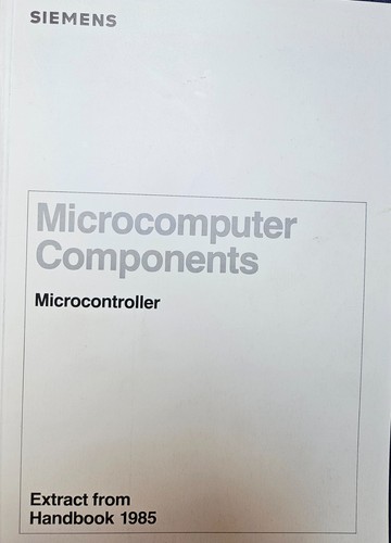 Microcomputer components - microcomputer,