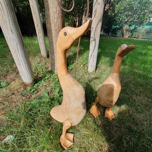 Laufente aus holz garten - holz,