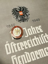 1946 Kokarde Kriminaldienst Abzeichen Gendarmerie Austria Kriminalpolizei  