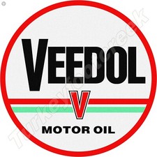 Veedol Motor Oil 11.75" Round