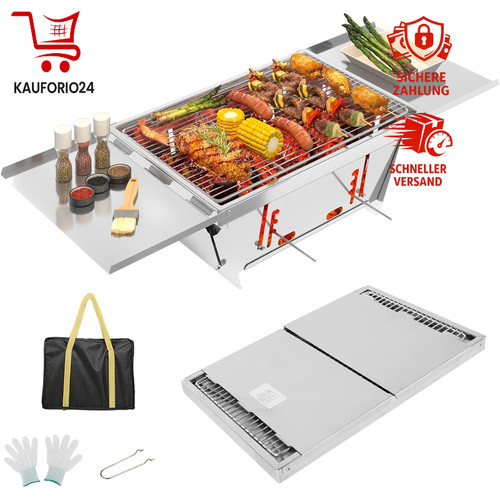 Klappgrill holzkohlegrill - klappgrill,