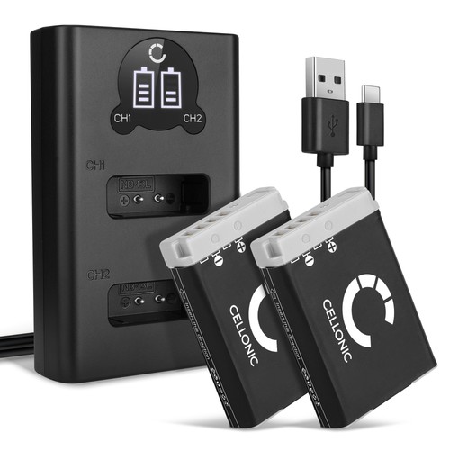 Kamera akku dual - 2x,