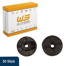 50x Mutter Kunststoffmutter