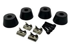 Sim Racing Trak Racer TR8020 6-teiliges Set mit Bodenschutzfüßen aus Gummi