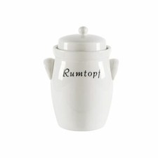 Rumtopf, Gärtopf  3,5 Ltr.   Wasserrinne + Deckel