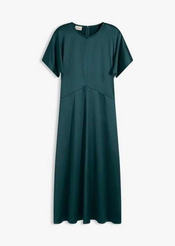Midikleid aus fließendem