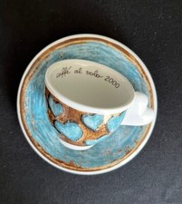 Espresso THUN Tasse caffé al volo 2000 neuwertig mit HERZ Henkel