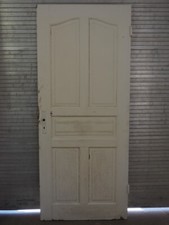 Zimmertür Türblatt DIN. rechts 5 Füllungen / Jugendstil um 1920 / H219 B92 S3,5