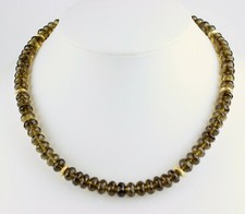 Exklusive Rauchcitrin Kette