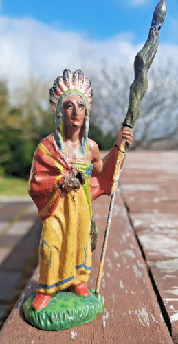 Lineol masse figur indianer - lineol,