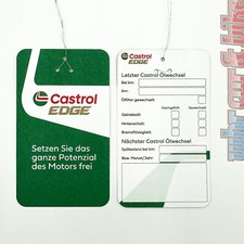 Castrol Ölzettel