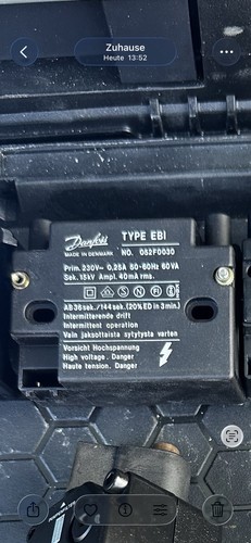 Danfoss ebi 052f0030 - danfoss,