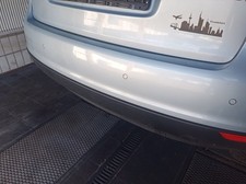 Stoßstange hinten mit PDC, 2008, Komplett VW GOLF PLUS (5M) Heaven Blue P5X