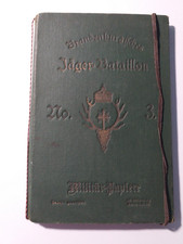 Ausweis - Brandenburgisches Jäger Bataillon Nr. 3 Militär Papiere , 031225-47
