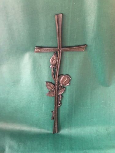 Grabsteinkreuz bronze kirche - grabsteinkreuz,