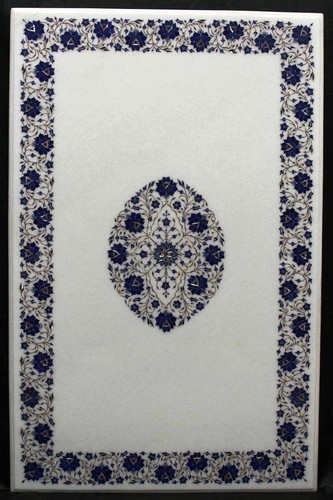 122cm 3cm weißer marmor - 122cm,