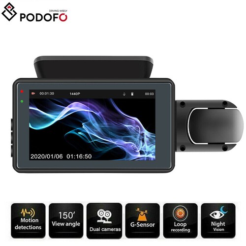 Autokamera dual lens sensor - dual,