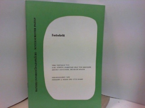 Fortschritt vorträge von - fortschritt,