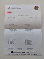 Off. Programm Stadionheft