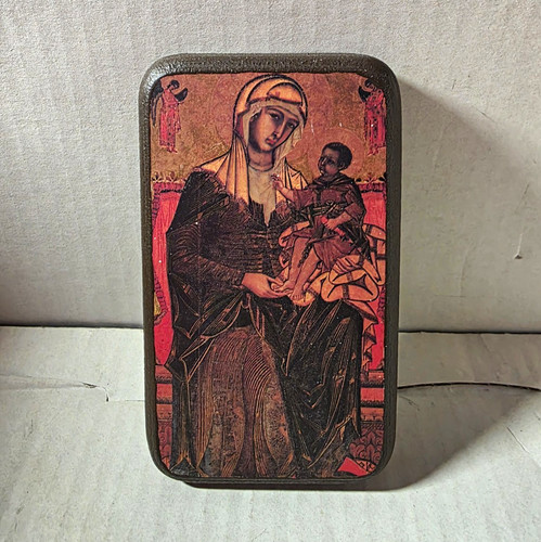 Religiöse ikone madonna mit - ikone,