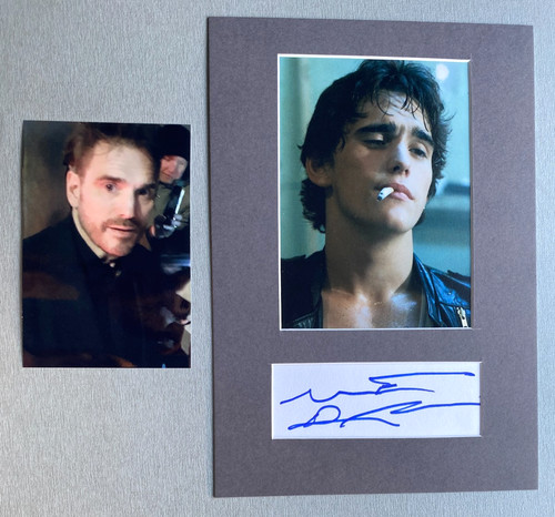 Matt dillon person signed - in-person,