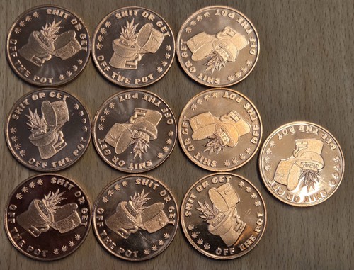10x1 kupfermünze 999 1000 - oz,