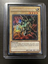 Yu-Gi-Oh! Elementar-HELD Sparkman LCGX Secret Rare Near Mint