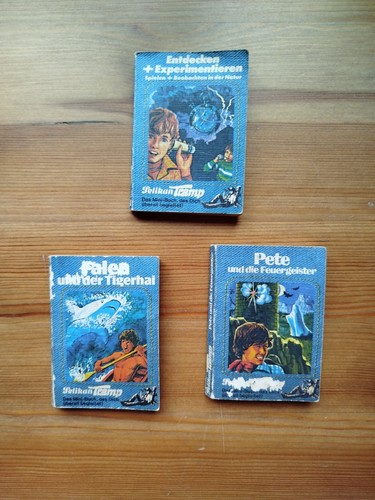 Pelikan tramp mini bücher - 3x,