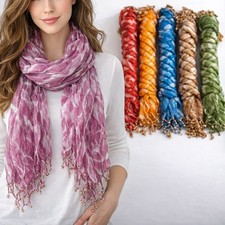 Schal Damenschal mit Perlen