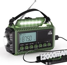 Kurbelradio Solar Notfallradio