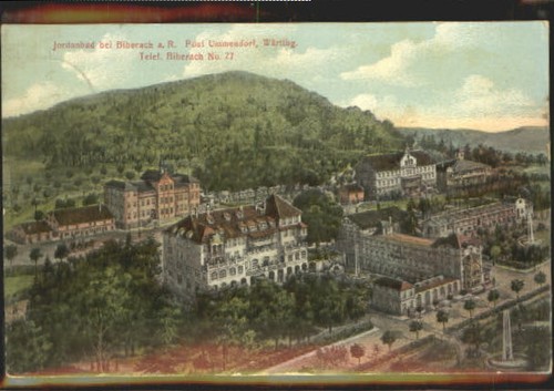 Jordanbad bei biberach 1909 - bei, x