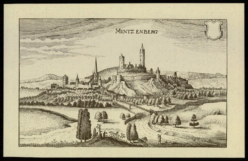 Münzenberg kupferstich - -,