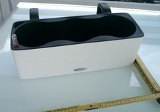 Lechuza Blumenkasten Cube color weiß Triple