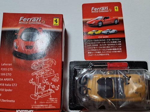 Kyosho ferrari 458 spider - kyosho,