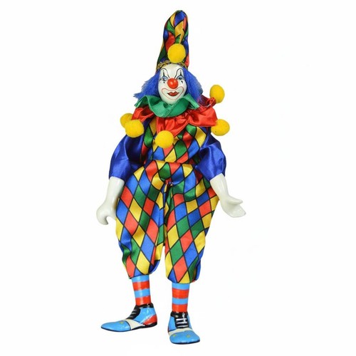Porzellan clown mit - porzellan-clown,