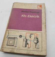 ORIGINAL Reparatur Buch KFZ Elektrik Wartburg Wolga Trabi Trabant  DDR Oldtimer