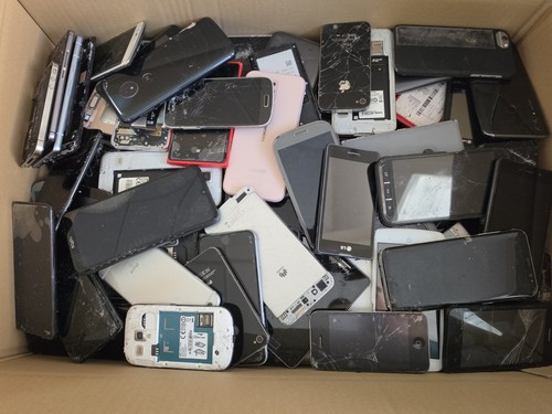 Smartphone schrott konvolut - smartphone,