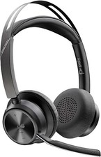 (B) Poly Voyager Focus 2 Kopfhörer- Schwarz (213727-02) Headset ANC USB-C/A