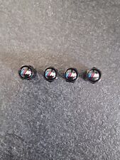 BMW M Logo Ventilkappen Schwarz Neu E36 E39 E46 E9x F2x Usw.