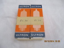 Ultron EL 34 Röhren Paar