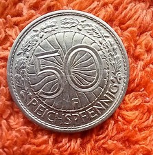 50 Pfennig Nickel Münze