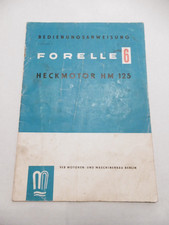 Forelle 6 Ersatzteilliste