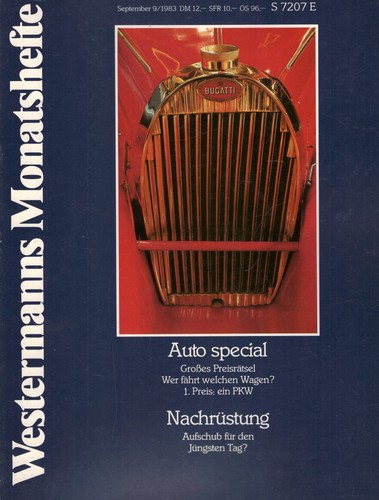 Westermann monatshefte 1983 - westermann, 9/1983