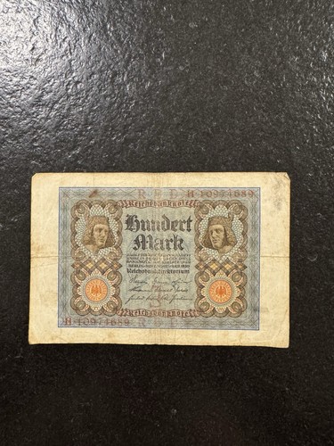 Reichsbanknote 100 mark 1920 - reichsbanknote,